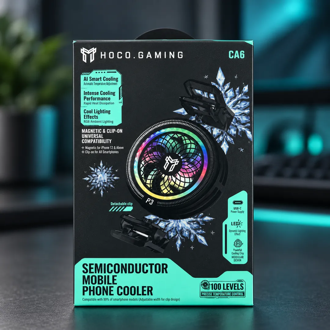 Hoco GA6 Glacier AI Semiconductor Mobile Cooler